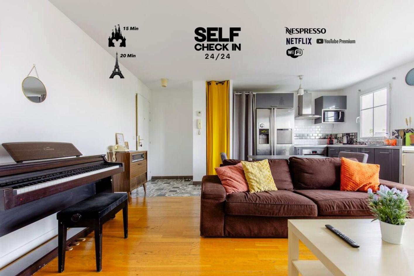 Artist Retreat Apartment Noisy-le-Grand ภายนอก รูปภาพ
